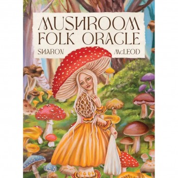 Mushroom Folk Oracle kortos Blue Angel